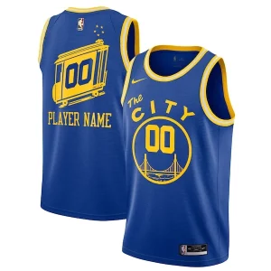 Meraviglioso Classico Bellissimo Golden State Warriors Nike 2020/21 Hardwood Classics Swingman Custom Jersey Blue