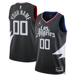 Pratico Robusto LA Clippers Jordan Brand Unisex 2022/23 Swingman Custom Jersey Statement Edition Black