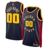 Magnifico Golden State Warriors Nike Unisex 2024/25 Custom Swingman Jersey City Edition Navy