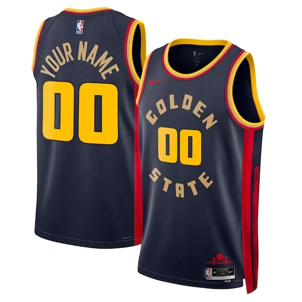 Magnifico Golden State Warriors Nike Unisex 2024/25 Custom Swingman Jersey City Edition Navy