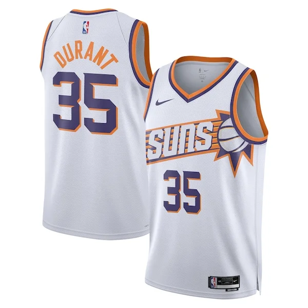 Resistente Delizioso Fantastico Kevin Durant Phoenix Suns Nike Unisex Swingman Jersey Association Edition White/Purple