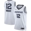 Trendy Ja Morant Memphis Grizzlies Nike Unisex Swingman Jersey Association Edition White/Navy