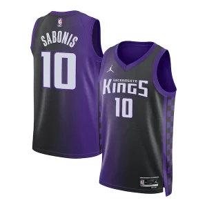 Stupendo Domantas Sabonis Sacramento Kings Jordan Brand Unisex Swingman Jersey Statement Edition Purple
