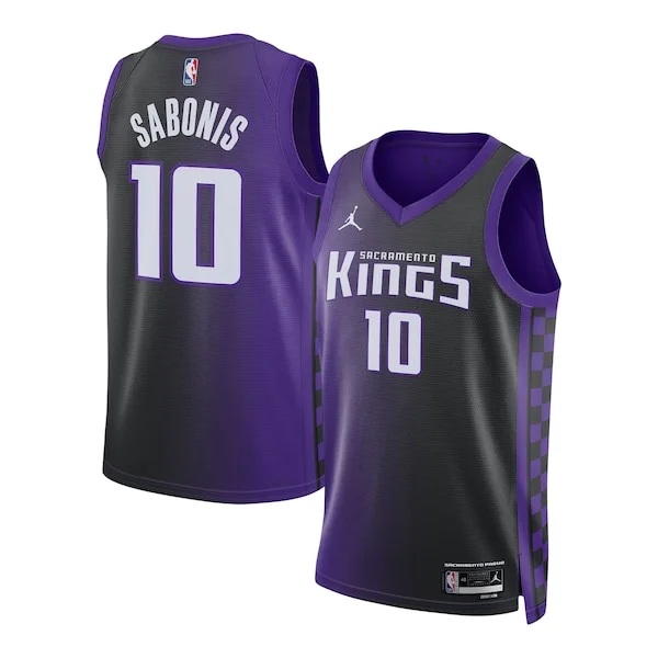Stupendo Domantas Sabonis Sacramento Kings Jordan Brand Unisex Swingman Jersey Statement Edition Purple