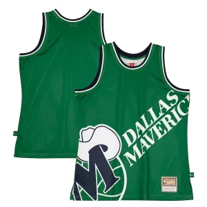 Gorgeous Dallas Mavericks Hardwood Classics Blown Out Fashion Jersey Green