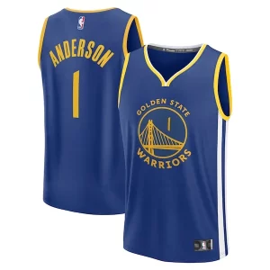 Magnifico Trendy Kyle Anderson Golden State Warriors Youth Fast Break Replica Player Jersey Icon Edition Royal