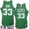 Elegante Resistente Gorgeous Larry Bird Boston Celtics 1985/86 Hardwood Classics Authentic Jersey Kelly Green