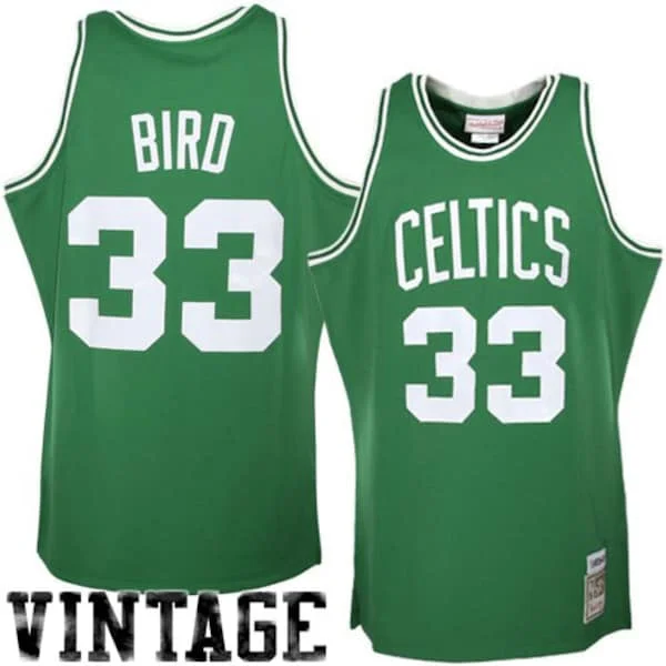 Elegante Resistente Gorgeous Larry Bird Boston Celtics 1985/86 Hardwood Classics Authentic Jersey Kelly Green