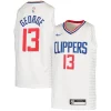 Fantastico Sofisticato Cool Paul George LA Clippers Nike Youth 2020/21 Swingman Jersey Association Edition White