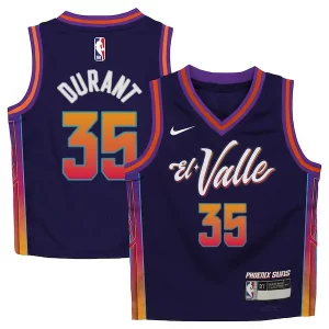 Splendido Kevin Durant Phoenix Suns Nike Toddler 2023/24 Swingman Replica Jersey City Edition Purple