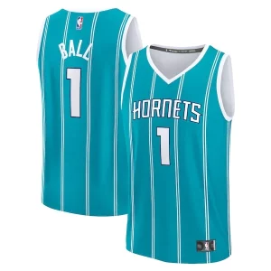 Moderno Bellissimo LaMelo Ball Charlotte Hornets Youth Fast Break Replica Player Jersey Icon Edition Teal