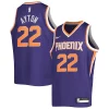 Resistente Meraviglioso Magnifico Deandre Ayton Phoenix Suns Nike Youth Swingman Jersey Icon Edition Purple/White