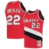 Moderno Fascinante Clyde Drexler Portland Trail Blazers 1983/84 Hardwood Classics Swingman Jersey Red