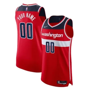 Robusto Duraturo Washington Wizards Nike 2021/22 Diamond Authentic Custom Jersey Icon Edition Red