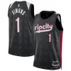 Robusto Anfernee Simons Portland Trail Blazers Nike Unisex 2024/25 Swingman Player Jersey City Edition Black