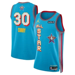 Classico Elegante Fantastico Stephen Curry Jordan Brand Unisex 2025 NBA All Star Game Swingman Player Jersey Light Blue