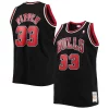 Fantastico Scottie Pippen Chicago Bulls Big & Tall Hardwood Classics Swingman Jersey Black/Red
