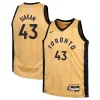 Incantevole Pascal Siakam Toronto Raptors Nike Youth Swingman Replica Jersey City Edition Gold
