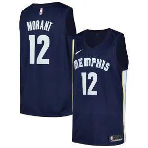 Trendy Accattivante Ja Morant Memphis Grizzlies Nike Swingman Player Jersey Icon Edition Navy