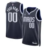 Splendido Versatile Dallas Mavericks Jordan Brand Unisex 2022/23 Swingman Custom Jersey Statement Edition Navy