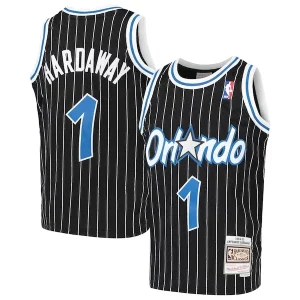 Fantastico Bellissimo Penny Hardaway Orlando Magic Youth Hardwood Classics Swingman Throwback Jersey Black