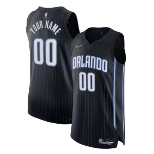 Ottimo Sofisticato Carino Orlando Magic Nike 2021/22 Diamond Authentic Custom Jersey Icon Edition Black