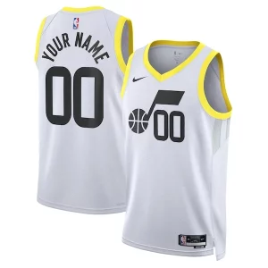 Moderno Utah Jazz Nike Unisex Swingman Custom Jersey White Association Edition