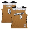 Sofisticato Gilbert Arenas Washington Wizards 2006/07 Hardwood Classics Swingman Jersey Gold
