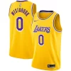 Raffinato Russell Westbrook Los Angeles Lakers Nike 2020/21 Swingman Player Jersey Gold Icon Edition