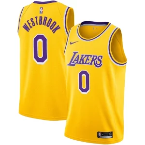 Raffinato Russell Westbrook Los Angeles Lakers Nike 2020/21 Swingman Player Jersey Gold Icon Edition