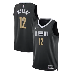 Lussuoso Fantastico Ja Morant Memphis Grizzlies Nike Unisex 2023/24 Swingman Jersey Black City Edition