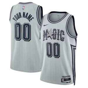 Fascinante Orlando Magic Nike Unisex 2024/25 Custom Swingman Jersey City Edition Silver
