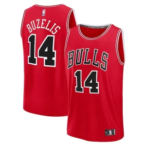 Prestigioso Accattivante Fantastico Matas Buzelis Chicago Bulls Fast Break Replica Player Jersey Icon Edition Red