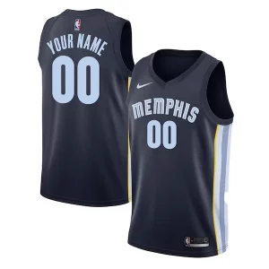 Raffinato Bellissimo Comodo Memphis Grizzlies Nike Swingman Custom Jersey Navy Icon Edition