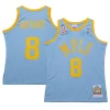 Fantastico Versatile Classico Men's Los Angeles Lakers Kobe Bryant Powder Blue 2001/02 Hardwood Classics Authentic Player Jersey