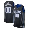 Accattivante Orlando Magic Nike Unisex Swingman Custom Jersey Black Icon Edition