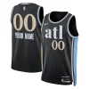 Carino Atlanta Hawks Nike Unisex 2023/24 Custom Swingman Jersey Black City Edition