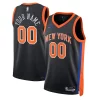 Bellissimo Versatile New York Knicks Nike Unisex 2022/23 Swingman Custom Jersey City Edition Black