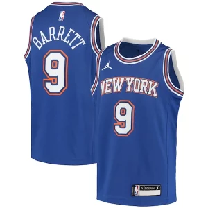 Comodo Magnifico Duraturo RJ Barrett New York Knicks Jordan Brand Youth 2020/21 Swingman Player Jersey Statement Edition Blue