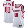 Fantastico Houston Rockets Nike Swingman Custom Jersey Association Edition White