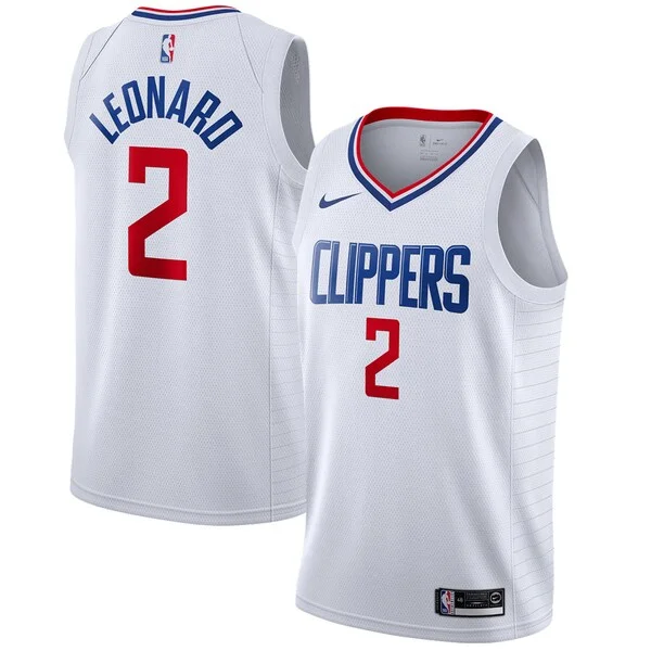 Resistente Prestigioso Kawhi Leonard LA Clippers Nike 2019/2020 Swingman Jersey Association Edition White