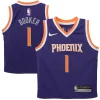 Versatile Incantevole Fantastico Devin Booker Phoenix Suns Nike Preschool Replica Jersey Purple Icon Edition