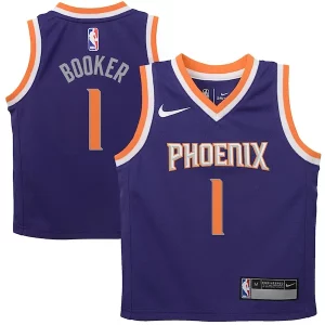 Versatile Incantevole Fantastico Devin Booker Phoenix Suns Nike Preschool Replica Jersey Purple Icon Edition