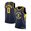 Trendy Prestigioso Tyrese Haliburton Indiana Pacers Nike Unisex Swingman Jersey Association Edition Navy