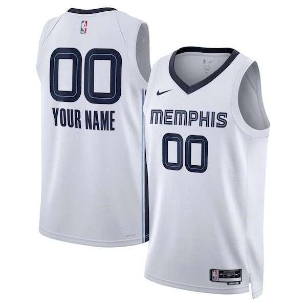 Attraente Memphis Grizzlies Nike Unisex Swingman Custom Jersey White Association Edition