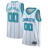 Fantastico Charlotte Hornets Jordan Brand Unisex Swingman Custom Jersey White Association Edition
