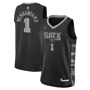 Bellissimo Victor Wembanyama San Antonio Spurs Jordan Brand Youth Swingman Jersey Statement Edition Black