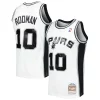 Fantastico Comodo Dennis Rodman San Antonio Spurs 2001/02 Hardwood Classics Swingman Jersey White