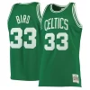 Meraviglioso Larry Bird Boston Celtics Hardwood Classics Swingman Jersey Kelly Green/White