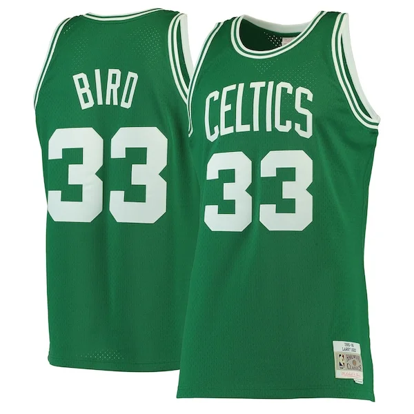 Meraviglioso Larry Bird Boston Celtics Hardwood Classics Swingman Jersey Kelly Green/White